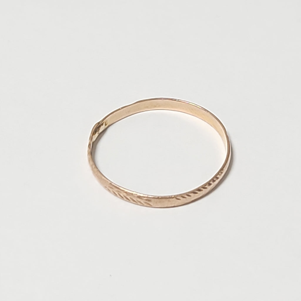 ANILLO ORO 8 K 0,70 GRMS (SEMINUEVO)