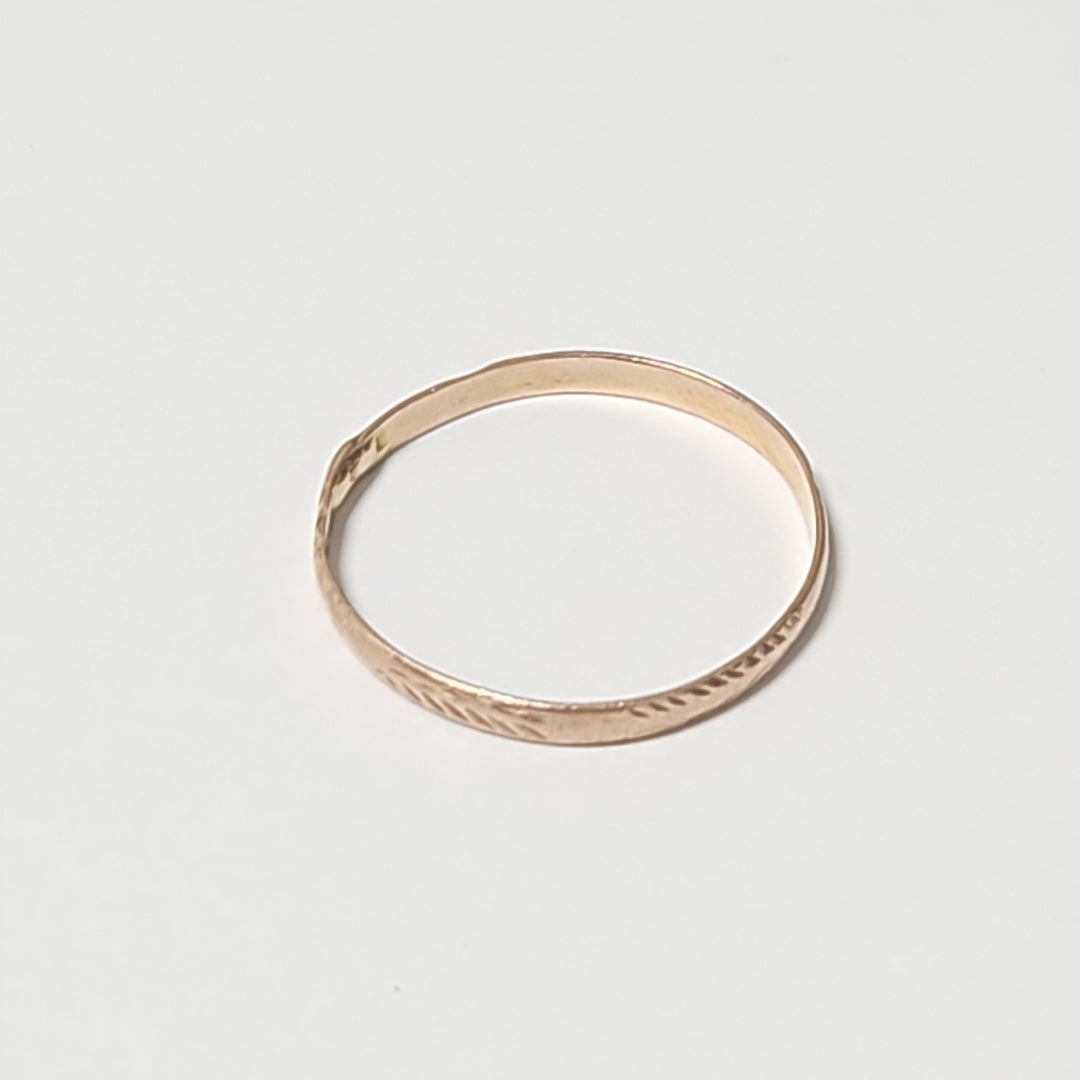 ANILLO ORO 8 K 0,70 GRMS (SEMINUEVO)