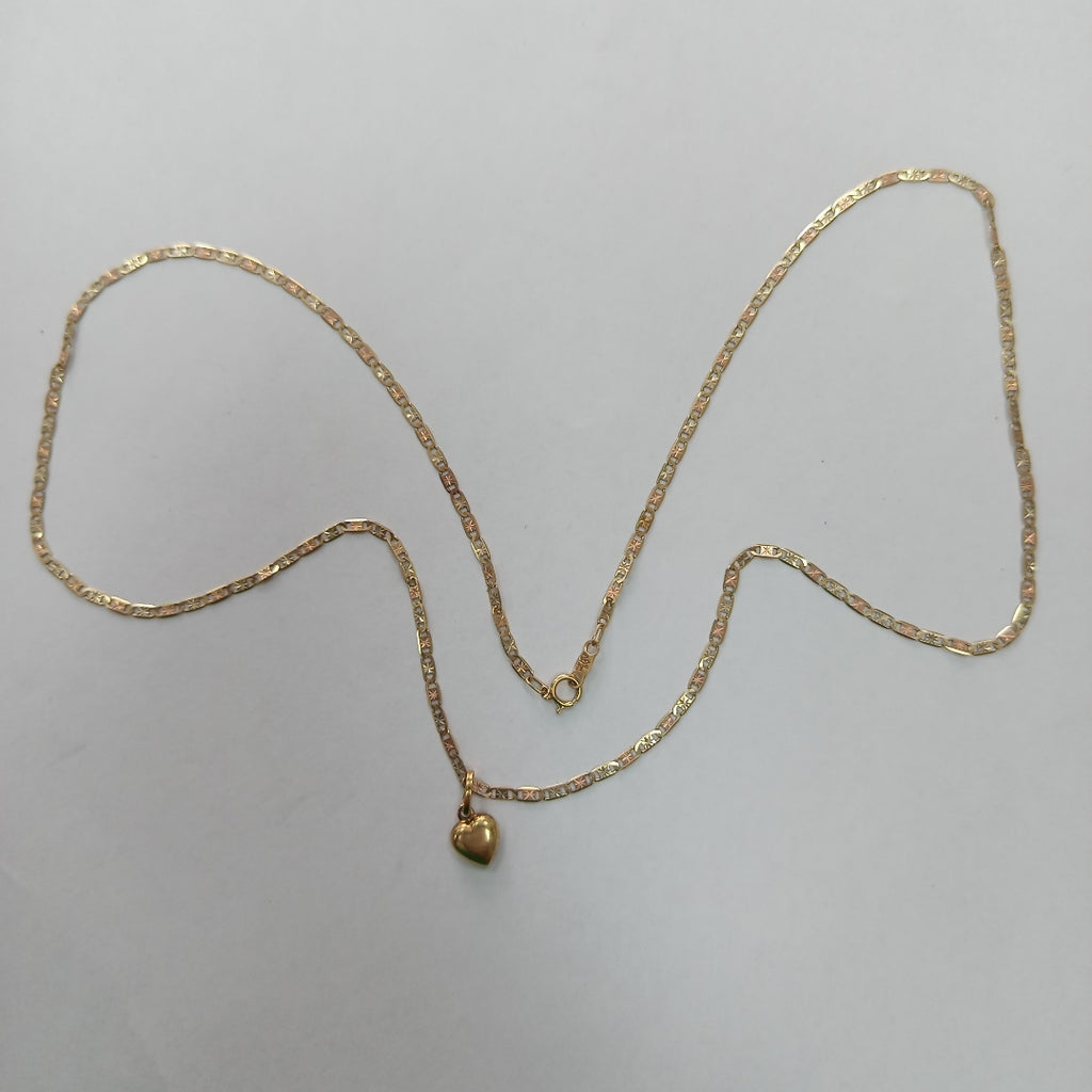 CADENA, DIJE ORO 10 K 4.2 GRMS (SEMINUEVO)