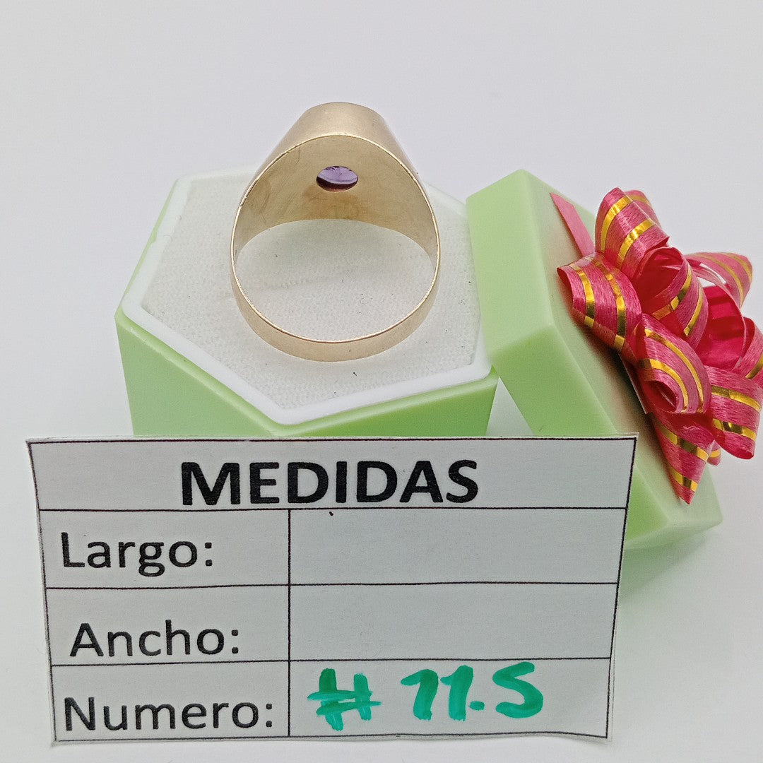 ANILLO ORO 10 K 5.7 GRMS (SEMINUEVO)