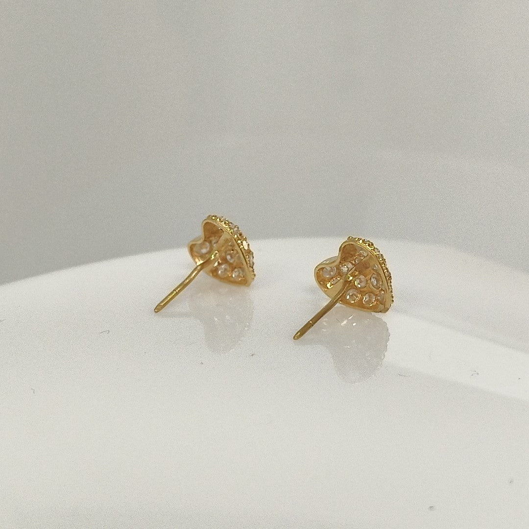 BROQUELES PAR ORO 18 K 2.1 GRMS (SEMINUEVO)