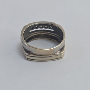 ANILLITO ORO BLANCO 14 K 9.8 GRMS (SEMINUEVO)