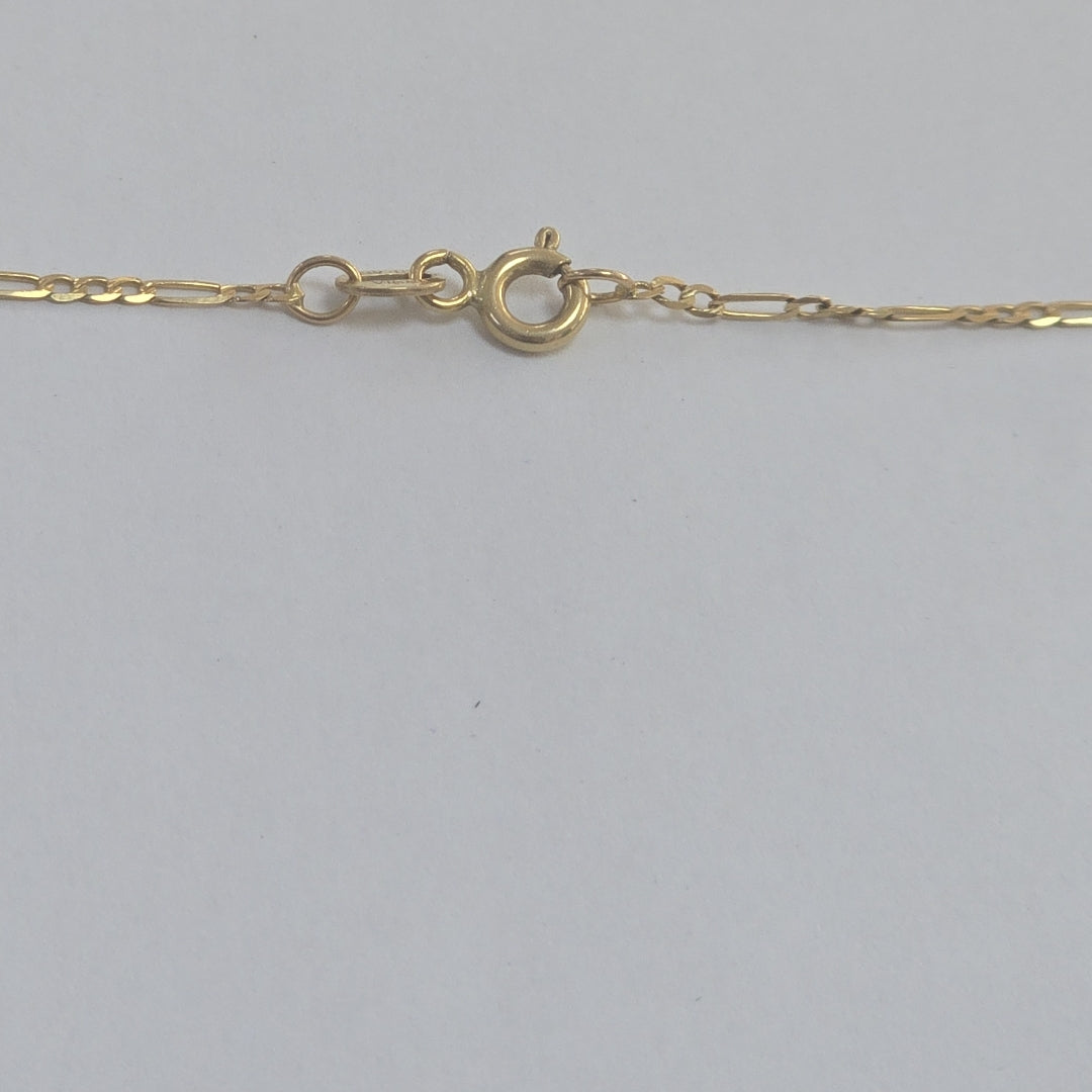 CADENA, CRUZ ORO 14 K 2.7 GRMS (SEMINUEVO)