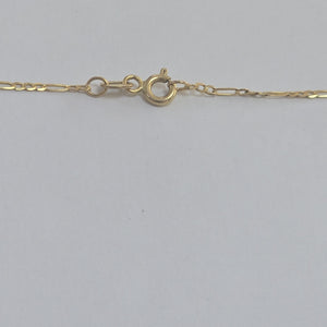 CADENA, CRUZ ORO 14 K 2.7 GRMS (SEMINUEVO)