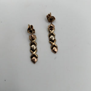 ARETES PAR ORO 10 K 1,70 GRMS (SEMINUEVO)