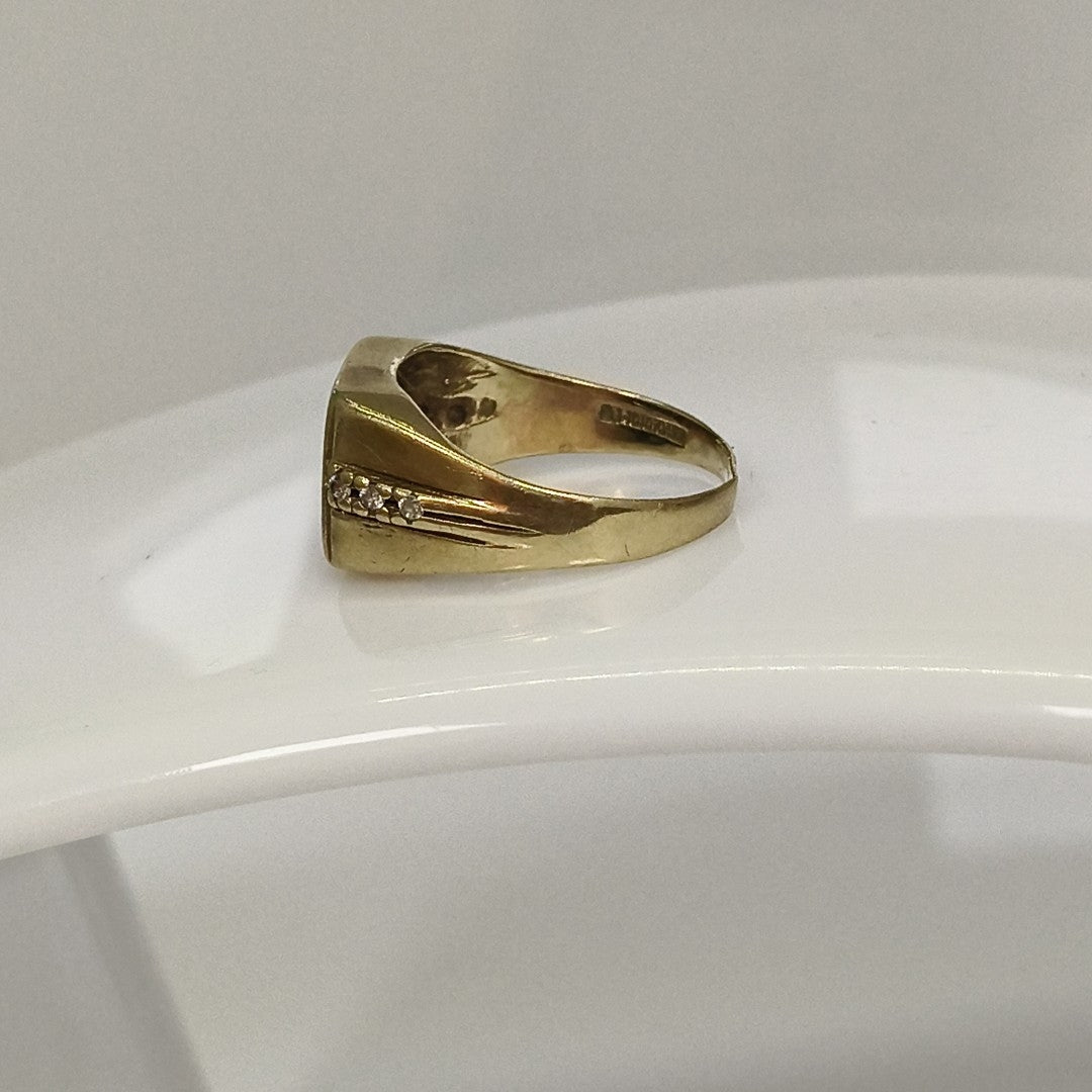 ANILLO ORO 10 K 4,80 GRMS (SEMINUEVO)