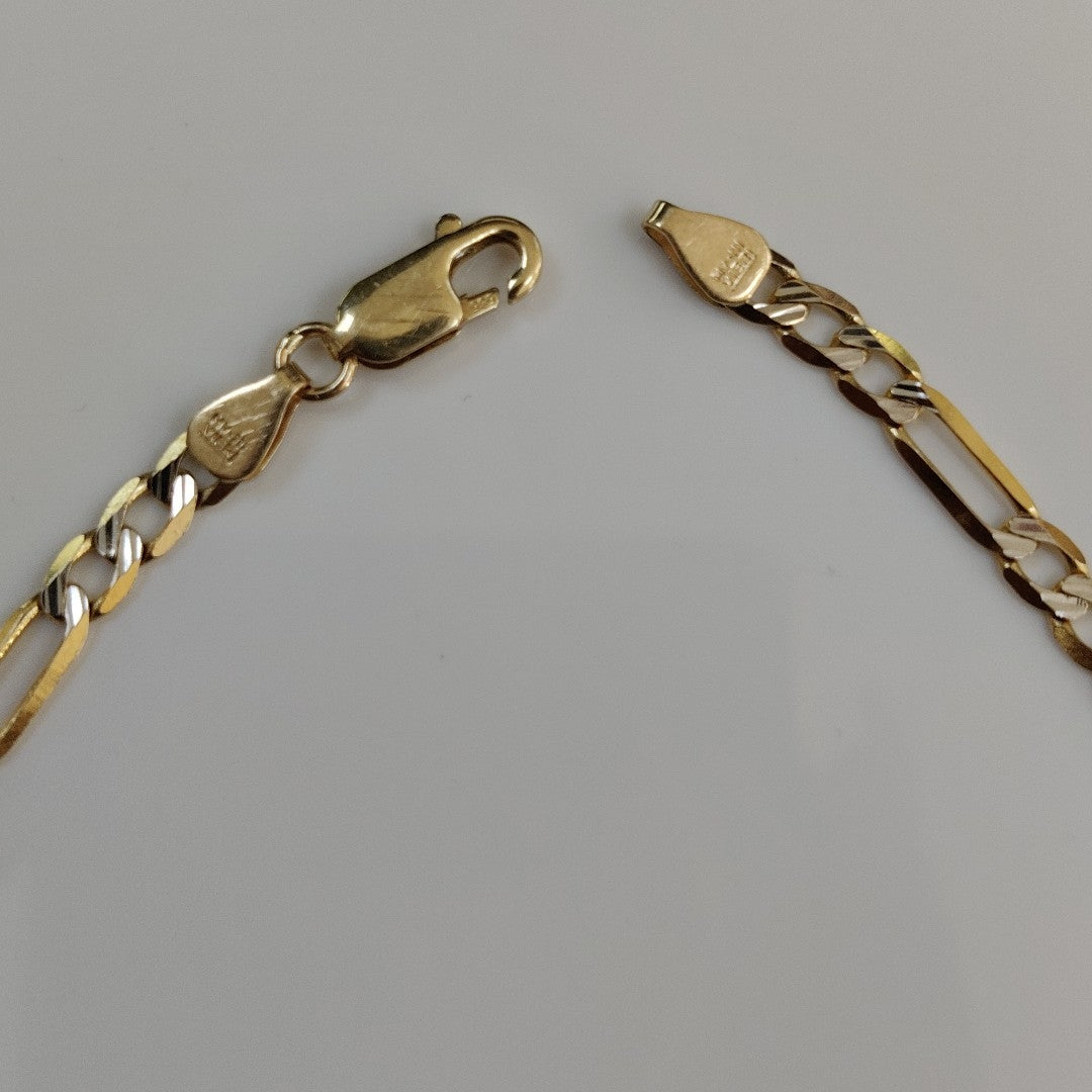 PULSERA ORO, RODIADO 14 K 4.3 GRMS (SEMINUEVO)