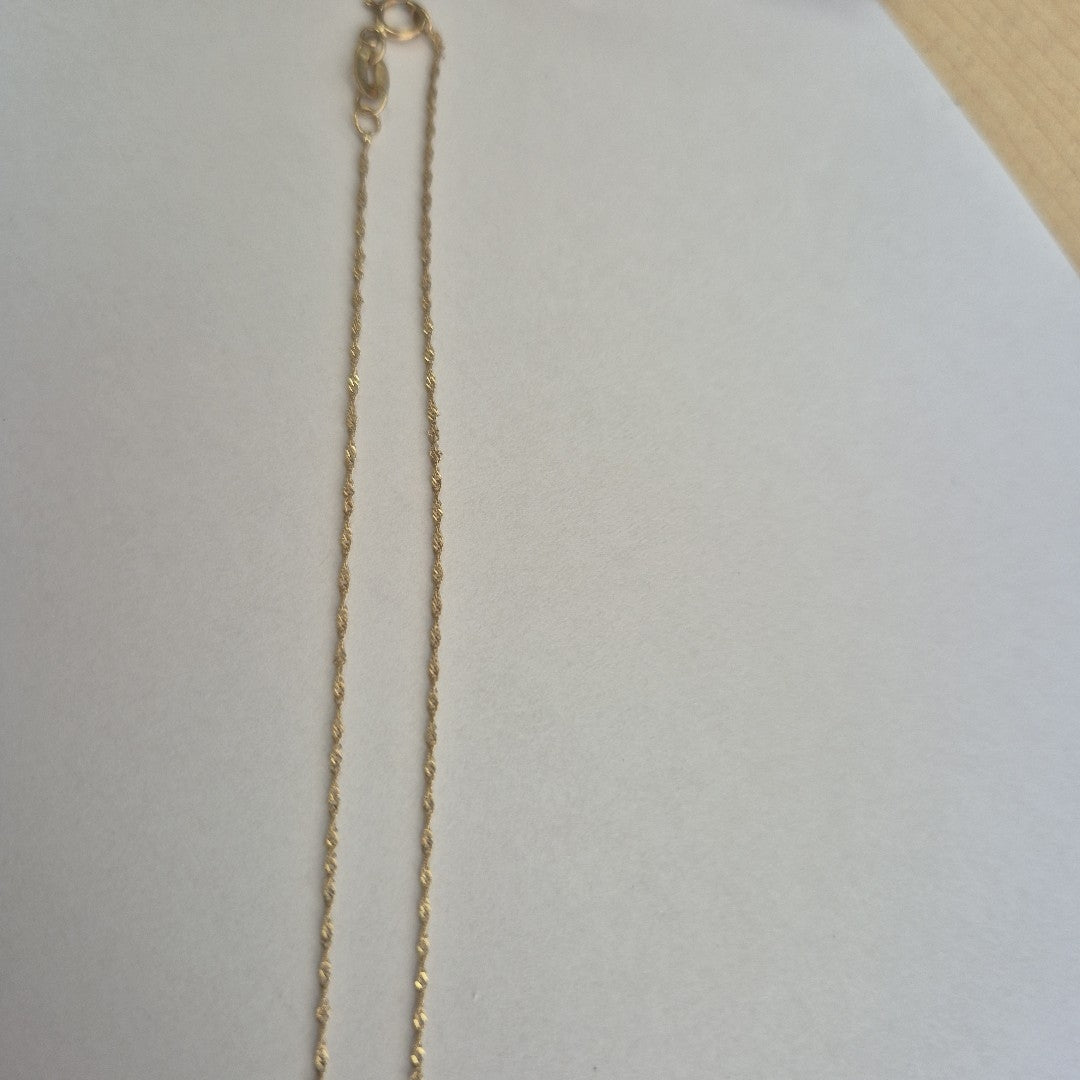 CADENA ORO 10 K 0.9 GRMS (SEMINUEVO)