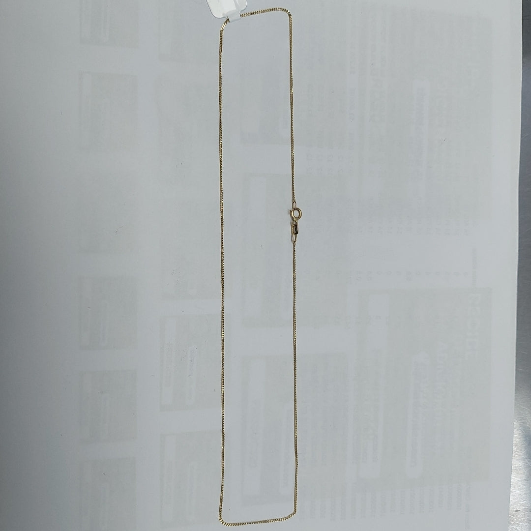 CADENA ORO 14 K 1.6 GRMS (SEMINUEVO)