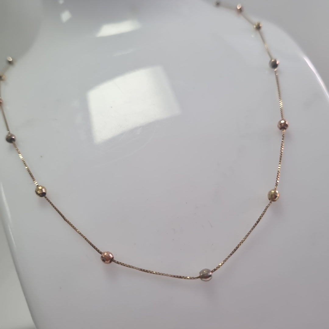 GARGANTILLA ORO 10 K 2.5 GRMS (SEMINUEVO)