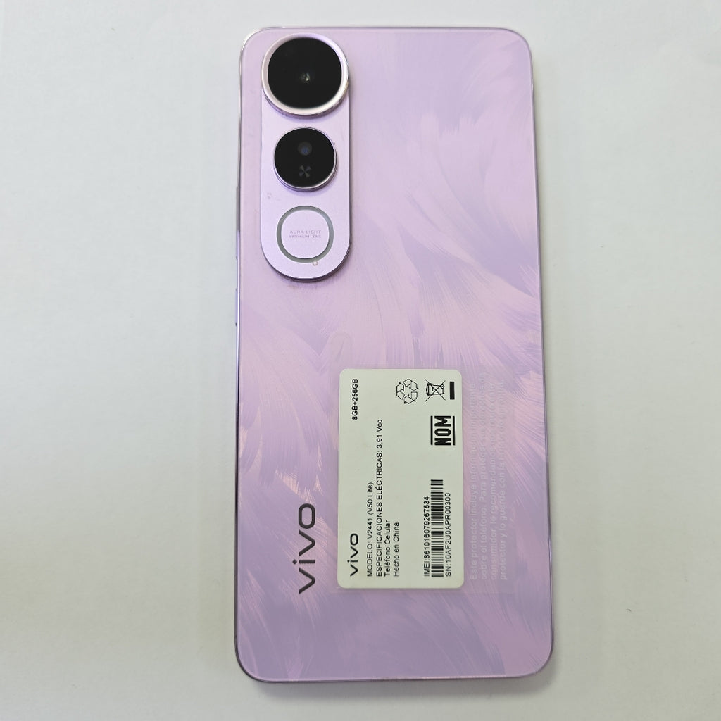 CELULAR VIVO V50 LITE V2441 (2025) 256 GB 8 GB RAM (SEMINUEVO)