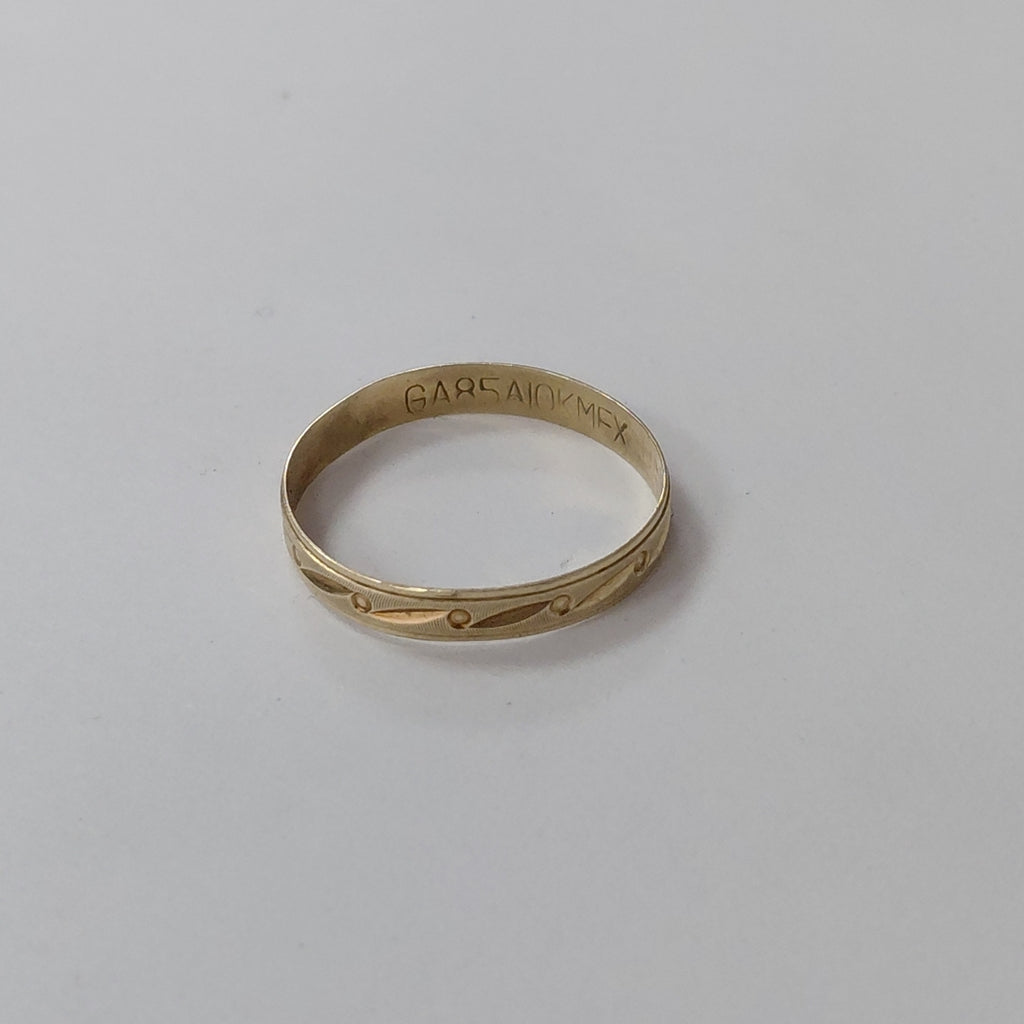ARGOLLA ORO 10 K 1 GRMS (SEMINUEVO)