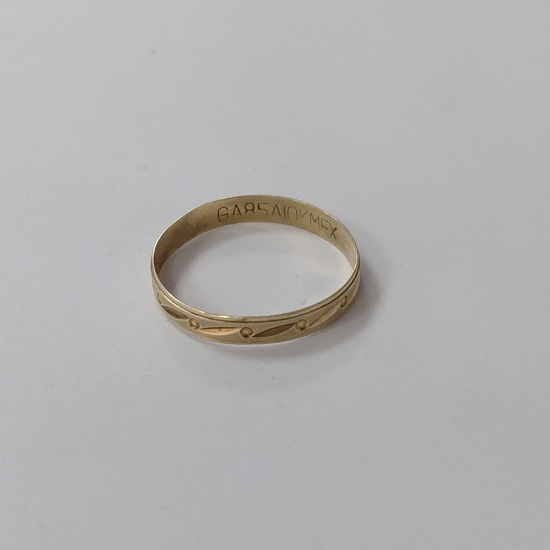 ARGOLLA ORO 10 K 1 GRMS (SEMINUEVO)