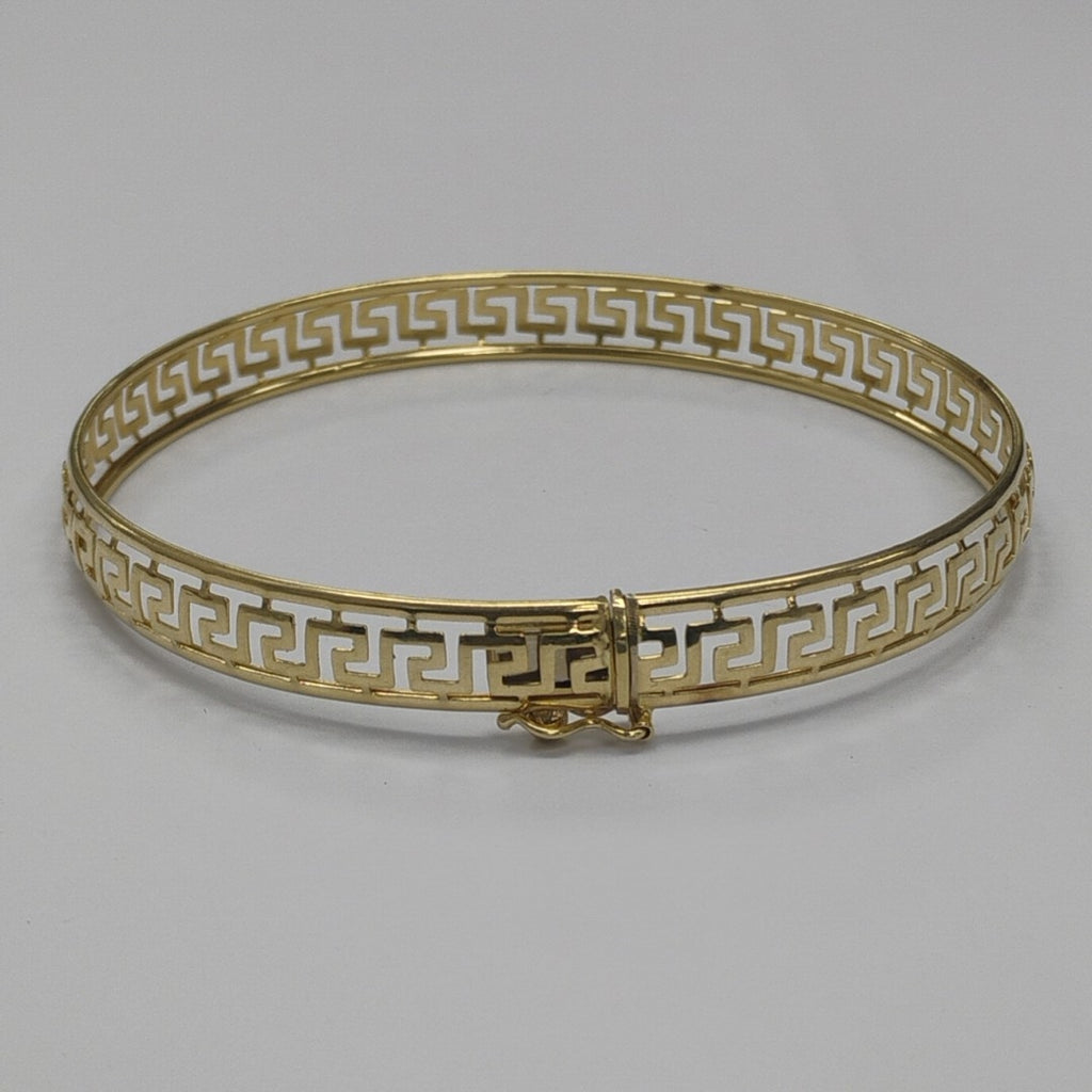 PULSERA RIGIDA ORO 14 K 7.3 GRMS (SEMINUEVO)