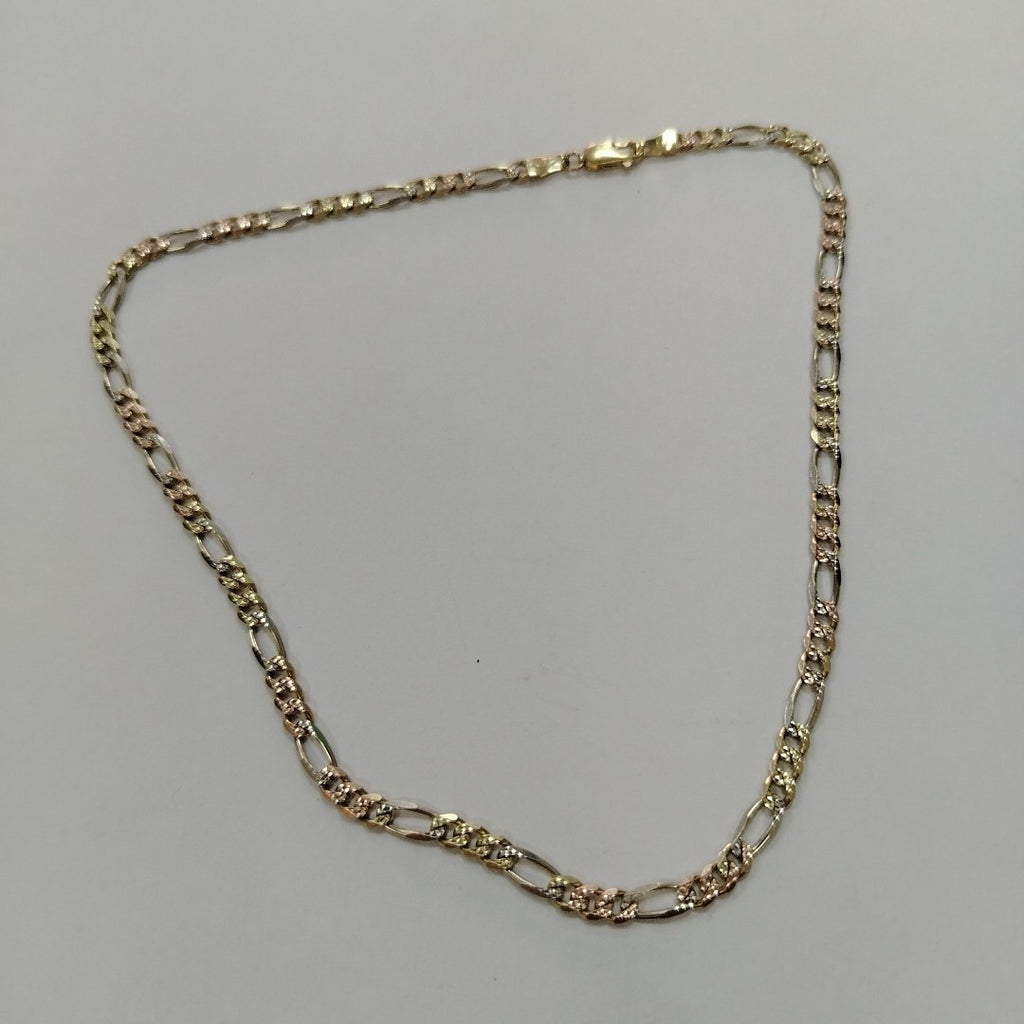 CADENA ORO, ORO COMBINADO 10 K 12.8 GRMS (SEMINUEVO)