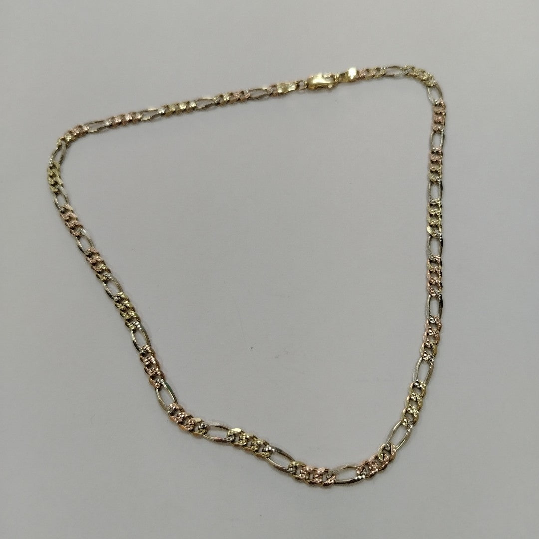 CADENA ORO, ORO COMBINADO 10 K 12.8 GRMS (SEMINUEVO)