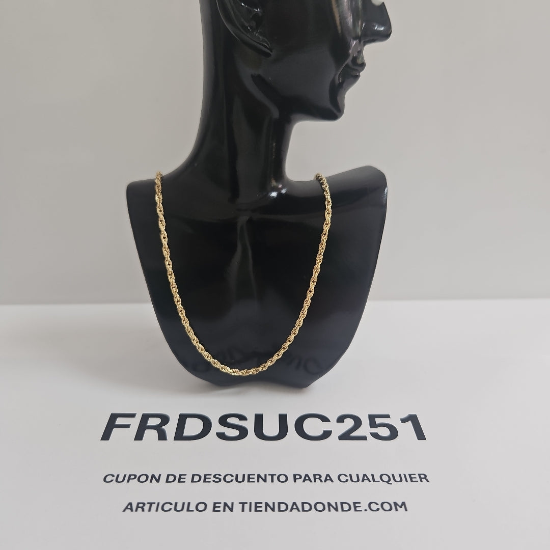 CADENA ORO 14 K 7.6 GRMS (SEMINUEVO)