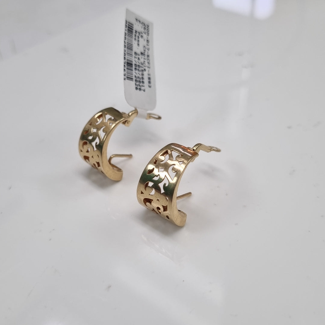 ARETES PAR ORO 14 K 5 GRMS (SEMINUEVO)