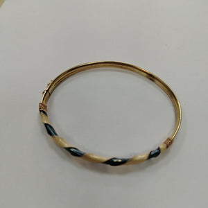 PULSERA RIGIDA ORO 10 K 6.7 GRMS (SEMINUEVO)