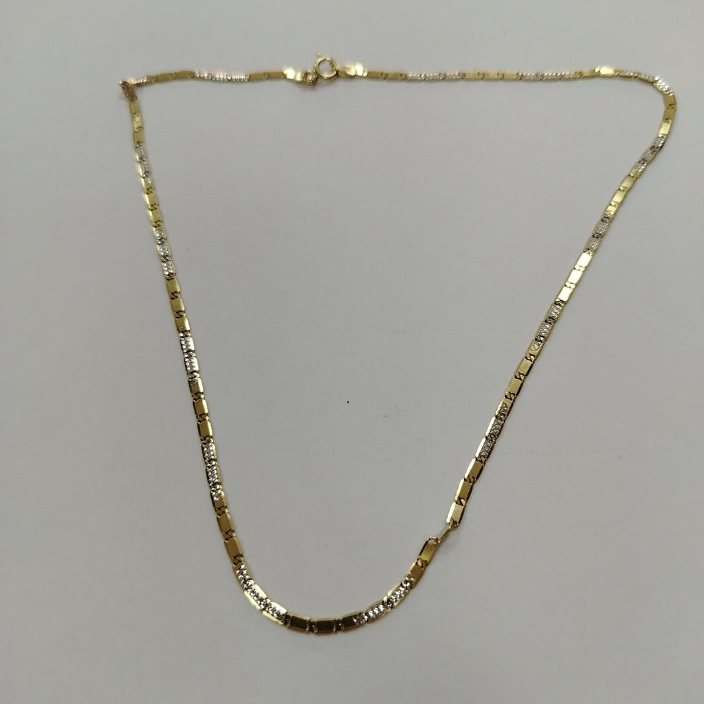 CADENA ORO, RODIADO 10 K 5.4 GRMS (SEMINUEVO)