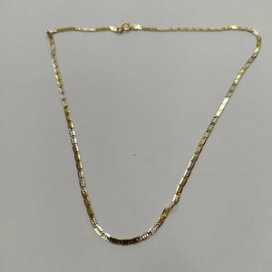 CADENA ORO, RODIADO 10 K 5.4 GRMS (SEMINUEVO)