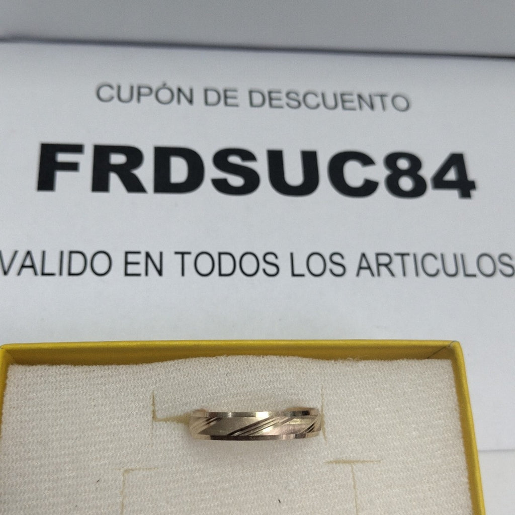 ARGOLLA ORO 10 K 1.4 GRMS (SEMINUEVO)