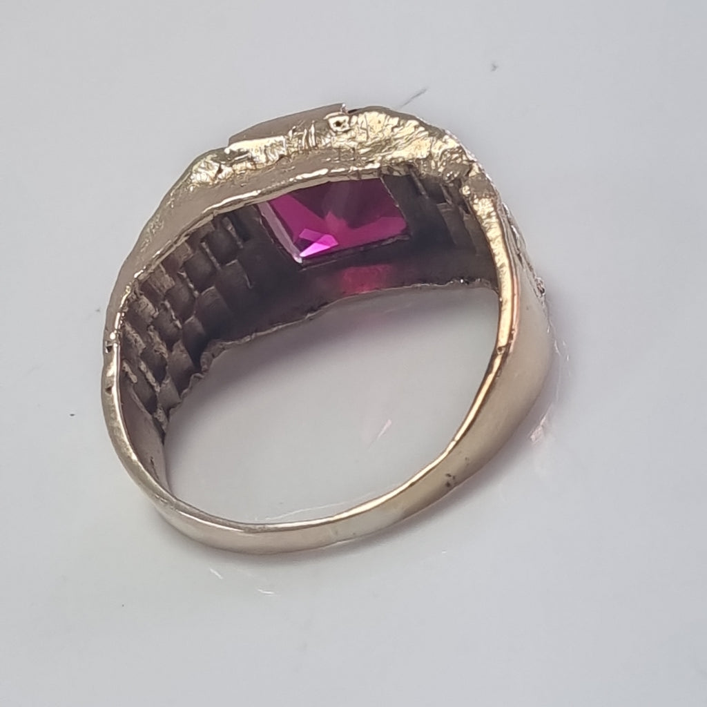 ANILLO ORO 10 K 9.2 GRMS (SEMINUEVO)