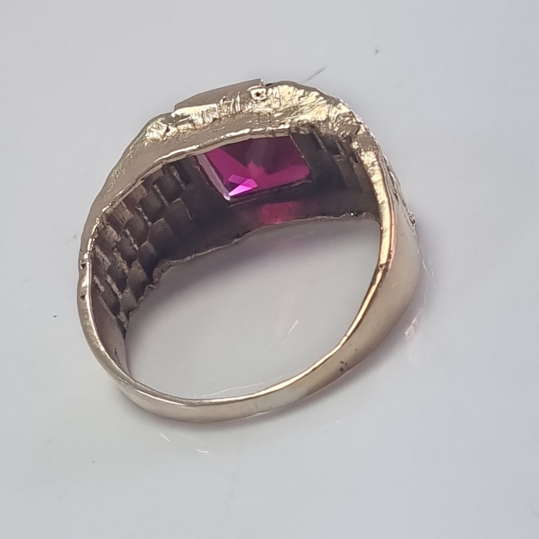 ANILLO ORO 10 K 9.2 GRMS (SEMINUEVO)