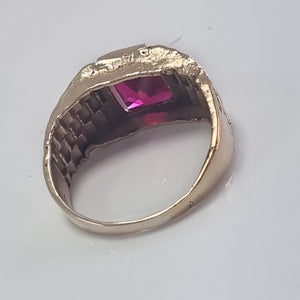 ANILLO ORO 10 K 9.2 GRMS (SEMINUEVO)