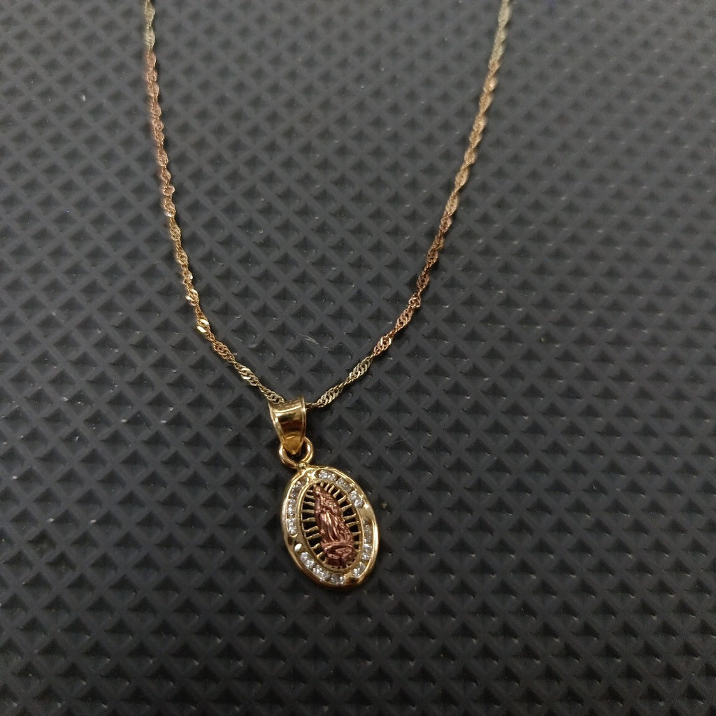 CADENA, DIJE ORO 10 K 1.4 GRMS (SEMINUEVO)