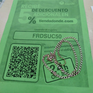 CADENA ORO 14 K 10.3 GRMS (SEMINUEVO)