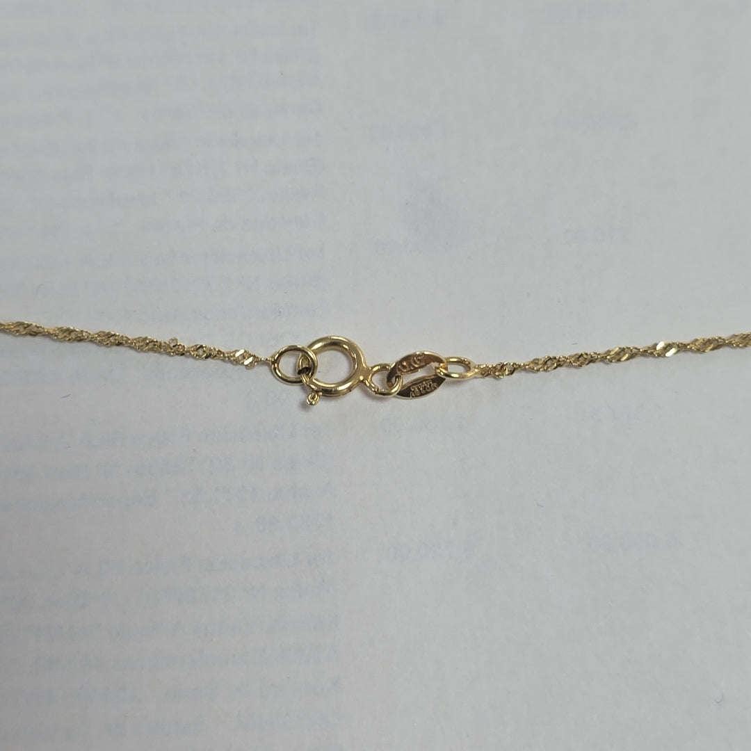 CADENA ORO 10 K 1.1 GRMS (SEMINUEVO)