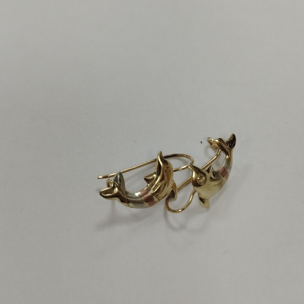 ARETES PAR ORO 10 K 1.1 GRMS (SEMINUEVO)