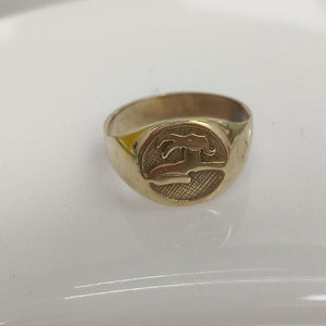 ANILLO ORO 8 K 3.2 GRMS (SEMINUEVO)