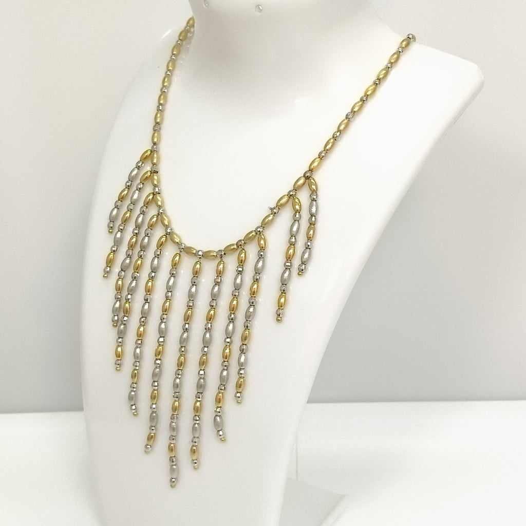 GARGANTILLA ORO COMBINADO 14 K 27,90 GRMS (SEMINUEVO)