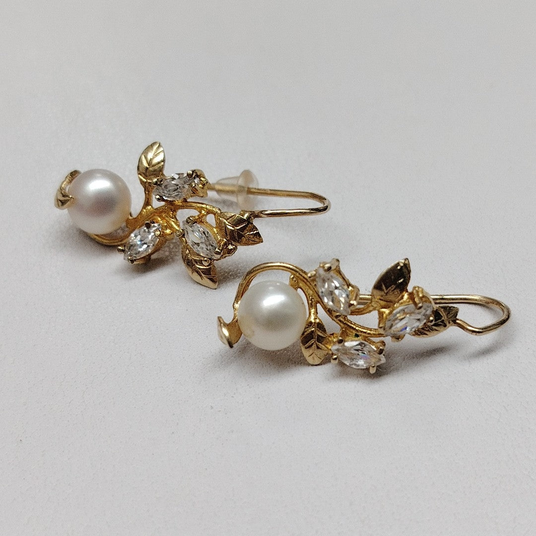 ARETES PAR ORO 10 K 3.1 GRMS (SEMINUEVO)