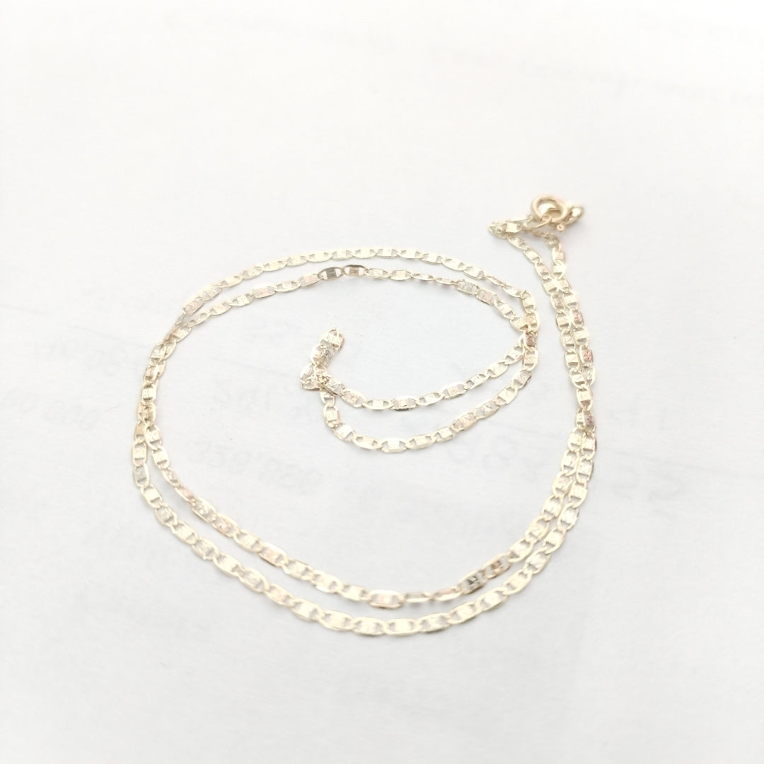 CADENA ORO,RODIADO 14 K 1,00 GRMS (SEMINUEVO)