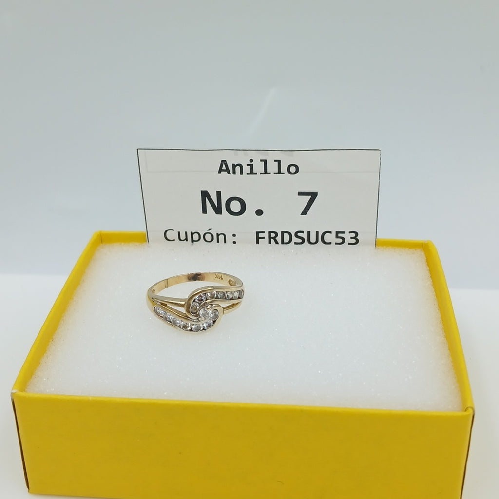 ANILLO ORO 14 K 3,00 GRMS (SEMINUEVO)