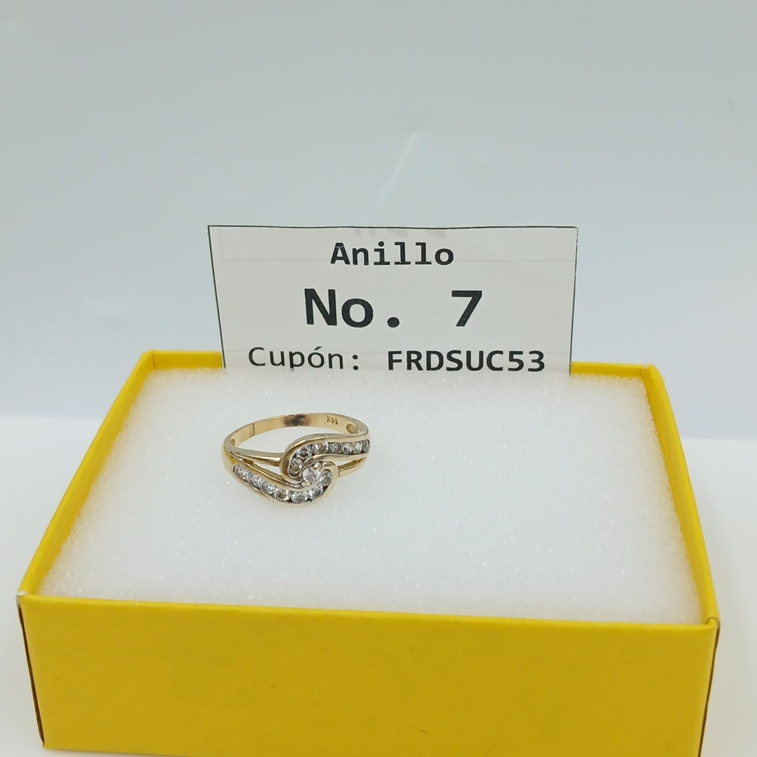 ANILLO ORO 14 K 3,00 GRMS (SEMINUEVO)