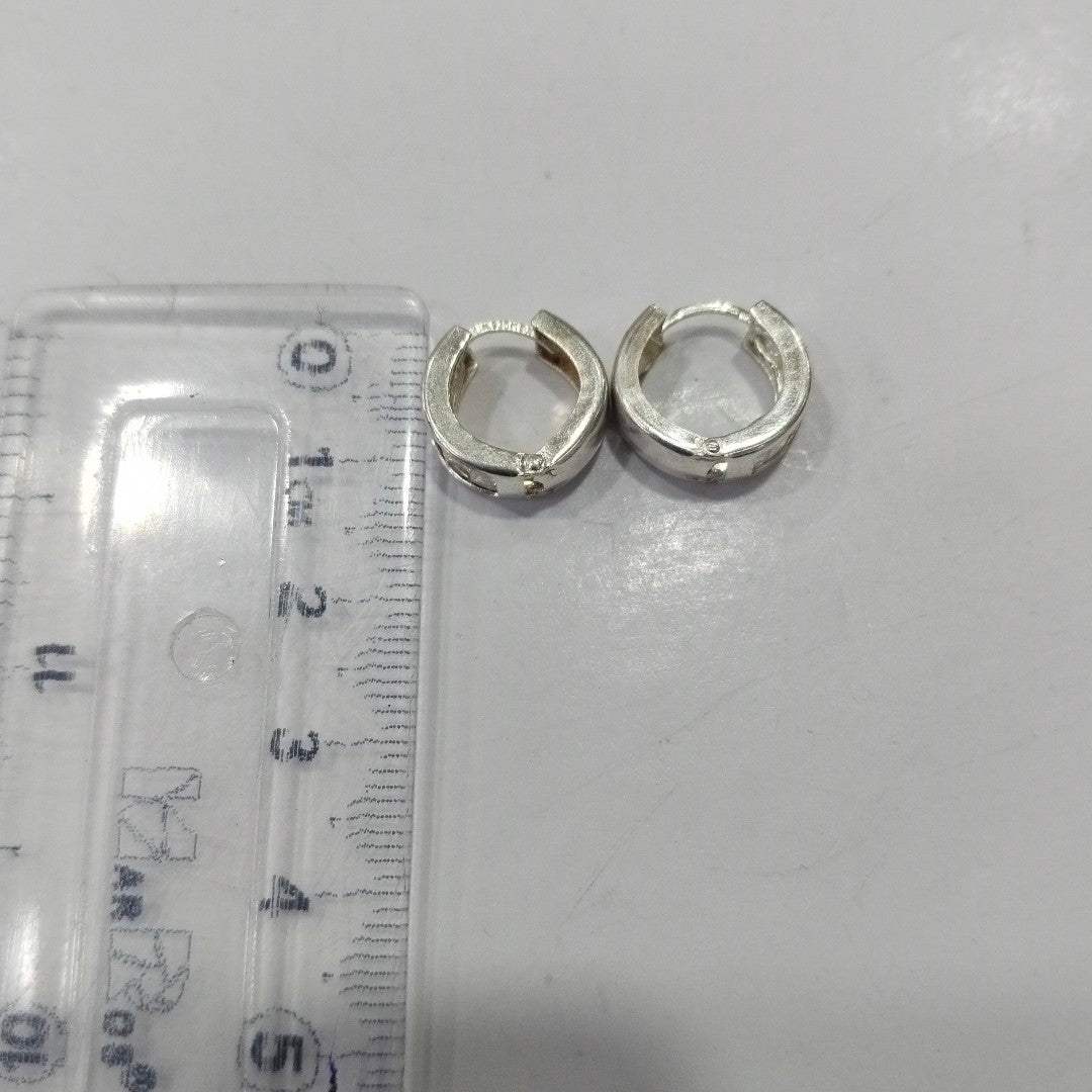 ARRACADAS PAR PLATA 2.4 GRMS (SEMINUEVO)