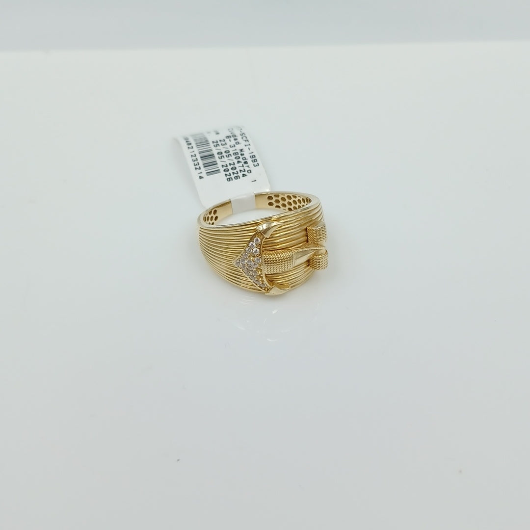 ANILLO ORO 14 K 6 GRMS (SEMINUEVO)