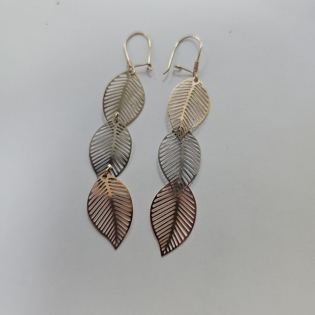 ARETES PAR ORO 14 K 2.2 GRMS (SEMINUEVO)