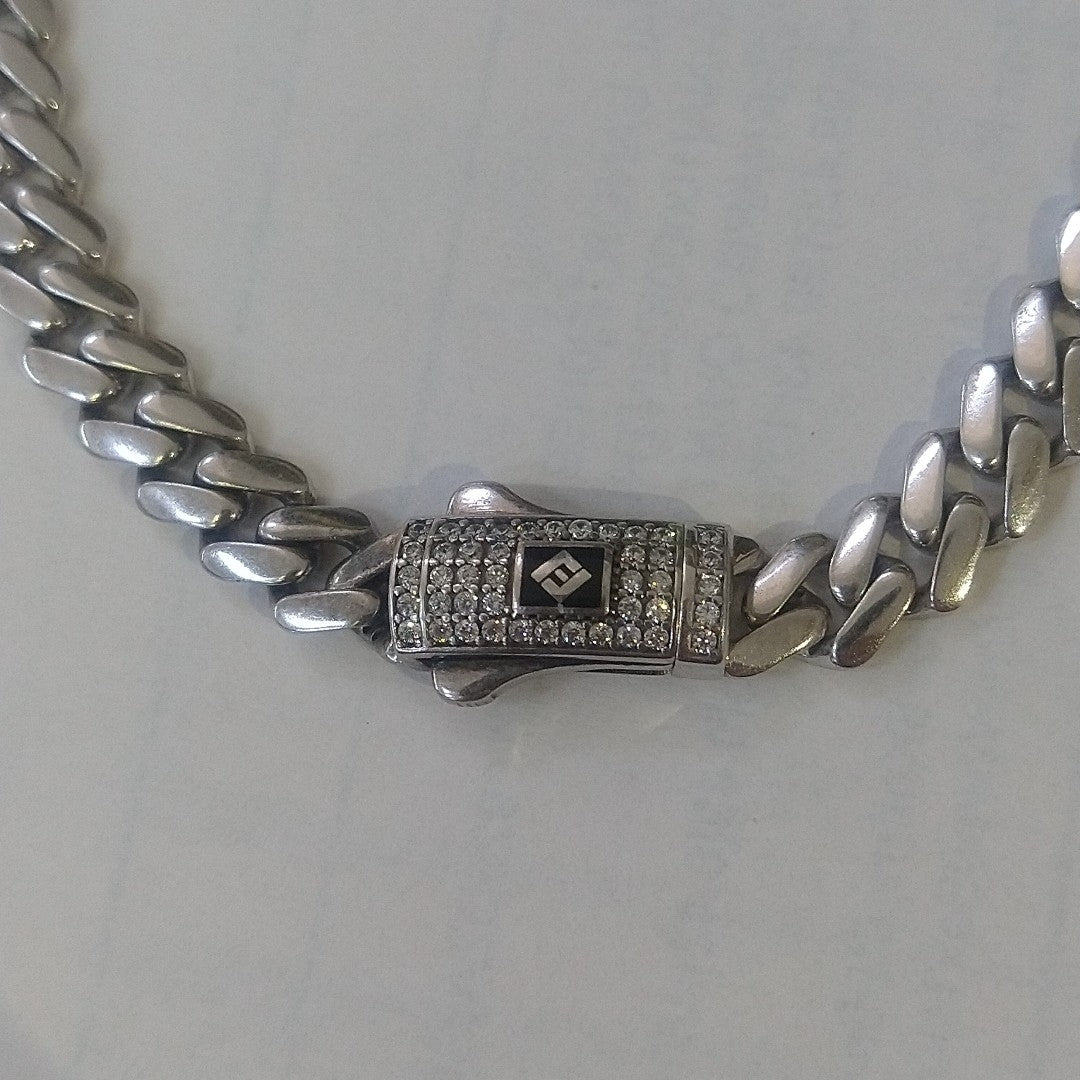PULSERA ORO BLANCO 14 K 10.3 GRMS (SEMINUEVO)
