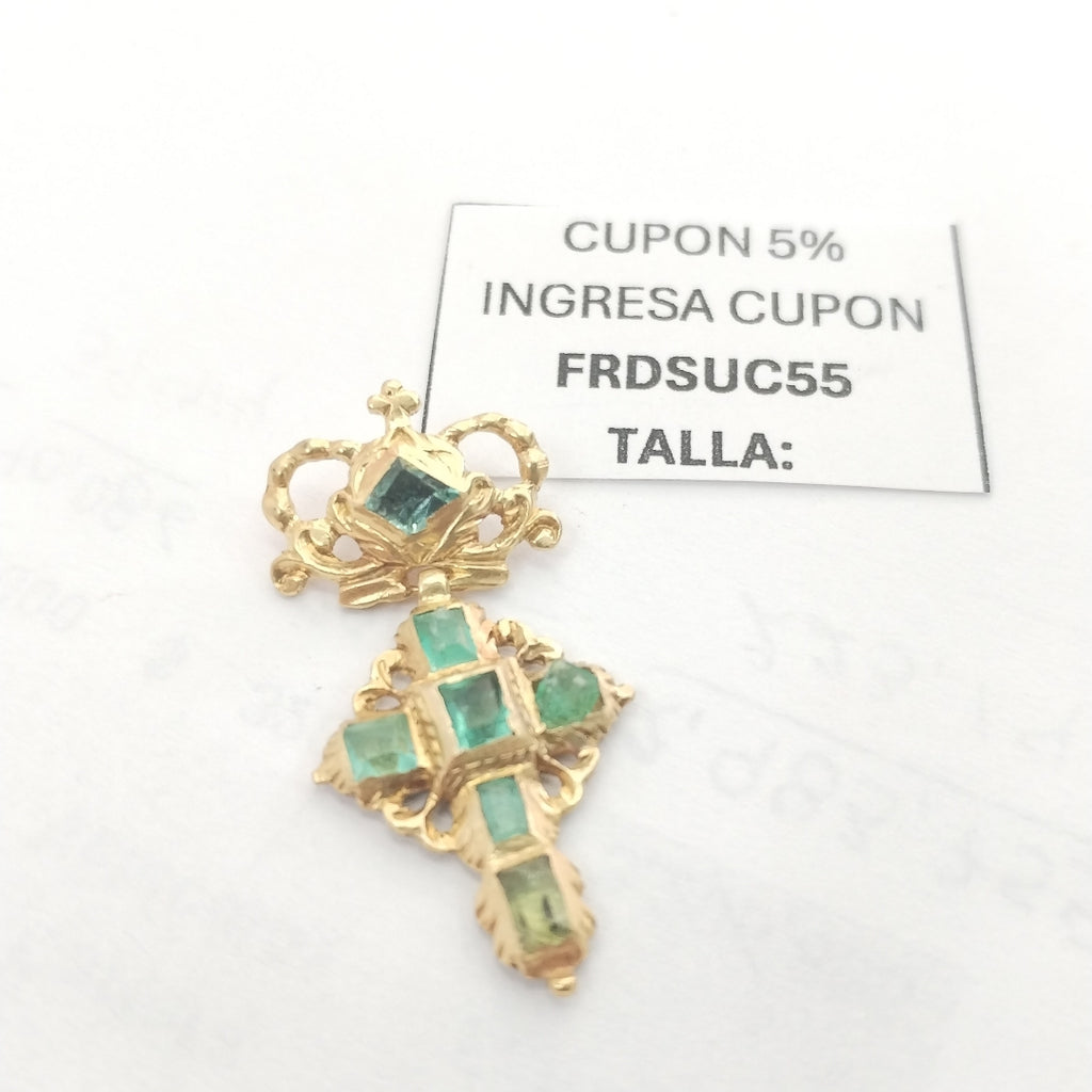 CRUZ ORO 18 K 4 GRMS (SEMINUEVO)