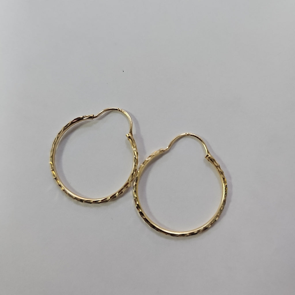 ARRACADAS PAR ORO 14 K 1 GRMS (SEMINUEVO)