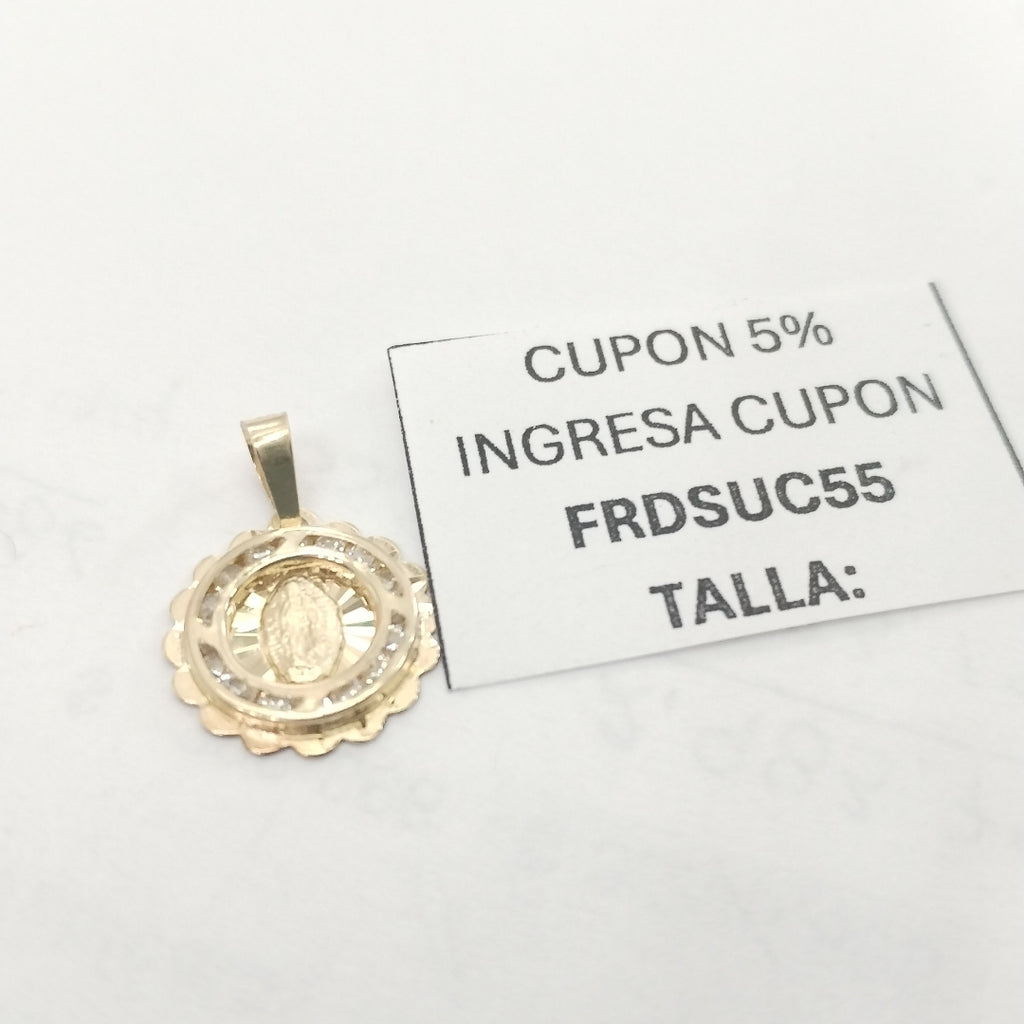 MEDALLA RELIGIOSA ORO 8 K 0,70 GRMS (SEMINUEVO)