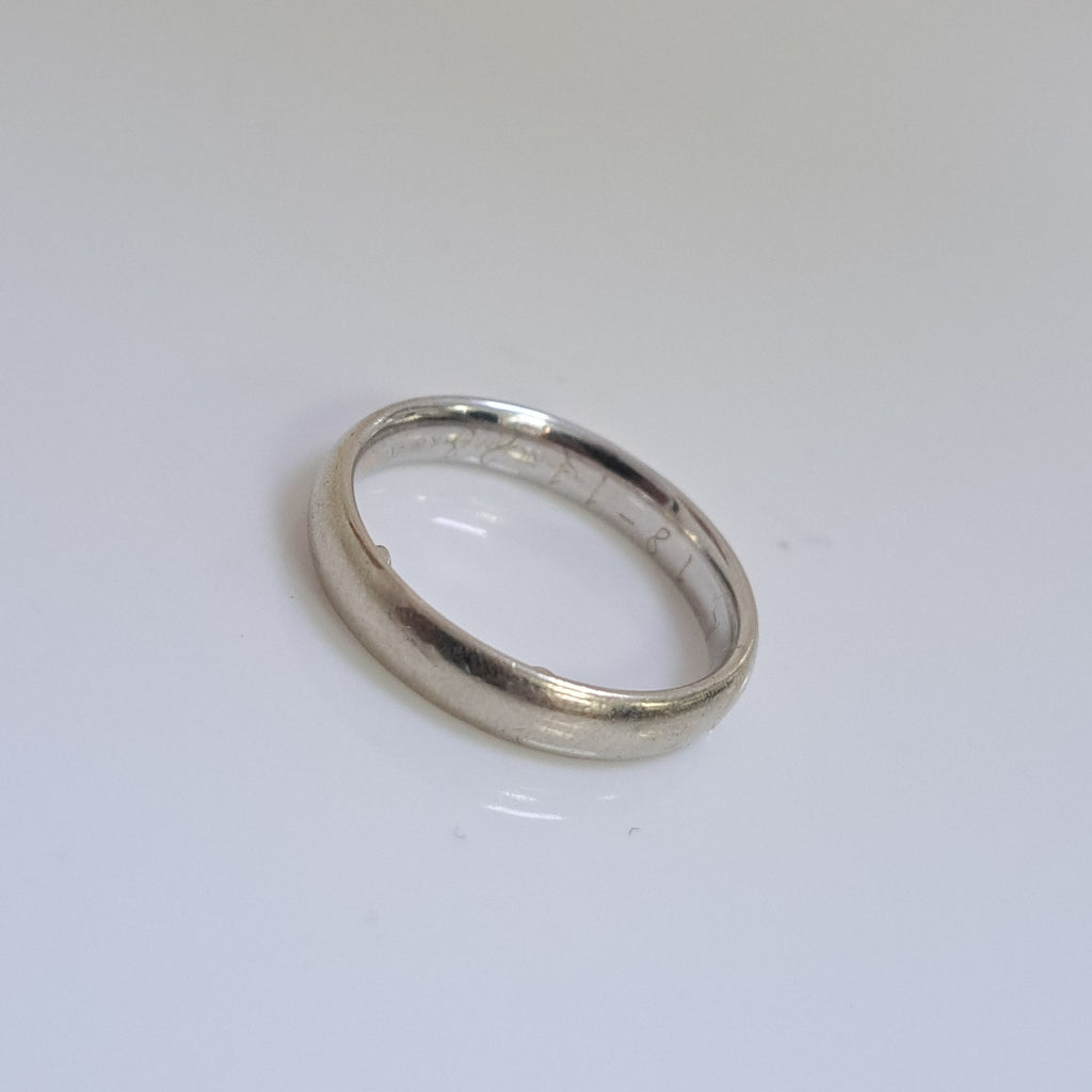 ARGOLLA ORO,ORO BLANCO 14 K 4,20 GRMS (SEMINUEVO)