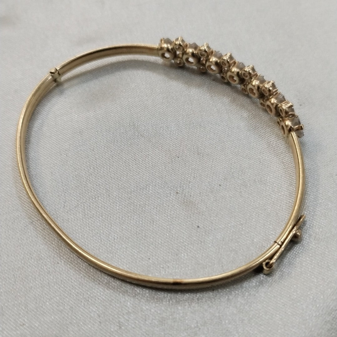 PULSERA RIGIDA ORO 10 K 6,70 GRMS (SEMINUEVO)