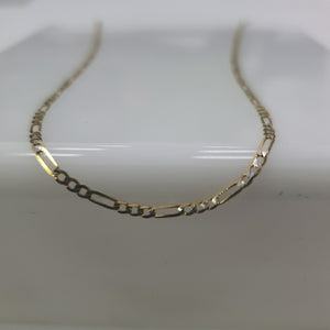 CADENA ORO, RODIADO 14 K 2.7 GRMS (SEMINUEVO)