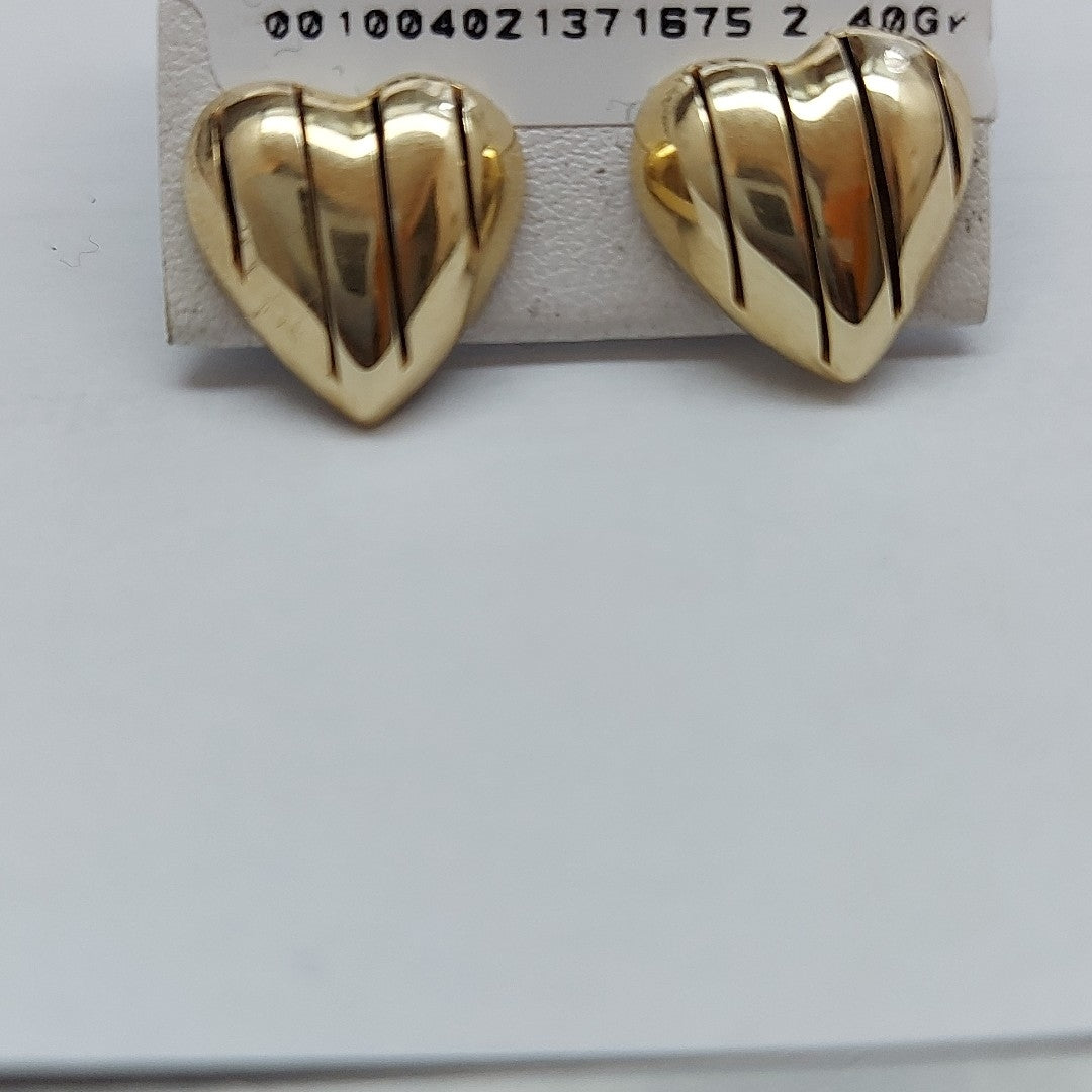 ARETES PAR ORO 14 K 2,40 GRMS (SEMINUEVO)